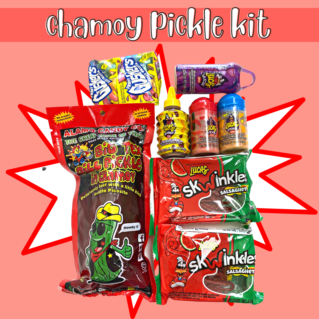 Deluxe Chamoy Pickle Kit 11pc – ItsTheCandyRoom