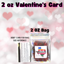 Load image into Gallery viewer, 2 OZ Valentine&#39;s Mason Jar Card
