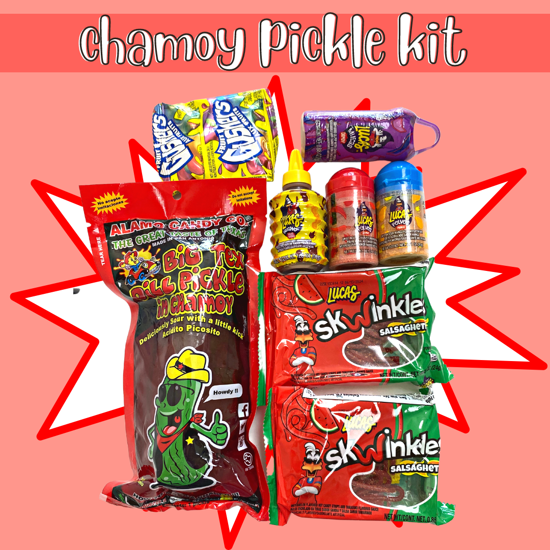 Chamoy Pickle Kit*LIMITED QUANTITY* Texas Chile Dulceria